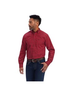 Camisas De Traje Ariat Team Mariano Fitted Rojos | YFW374169