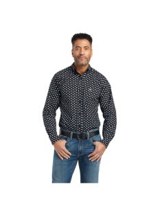 Camisas De Traje Ariat Washington Fitted Negros | SRG135867