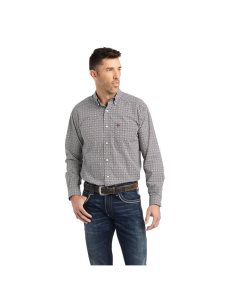 Camisas De Traje Ariat Wooster Classic Fit Negros | OCP042598