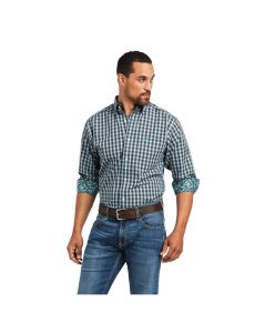 Camisas De Traje Ariat Wrinkle Free Houston Fitted Multicolor | QGA714368