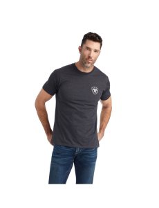 Camiseta Ariat Wingspan Grises | CFZ032418