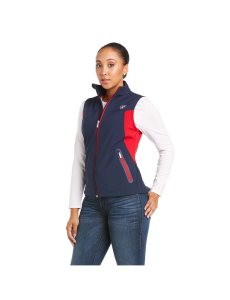 Chalecos Ariat New Team Softshell Azul Marino | XIV431672