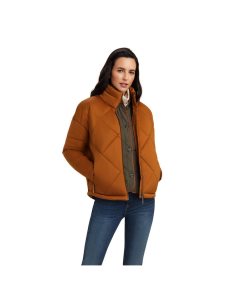 Chaquetas Ariat Adena Insulated Marrom | YEL359814