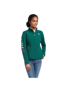 Chaquetas Ariat Classic Team Softshell MEXICO Multicolor | MID513874