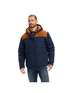 Chaquetas Ariat Crius Encapuchado Insulated Azul Marino | RUJ904783