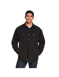 Chaquetas Ariat FR Rig Shirt Negros | QMB901876