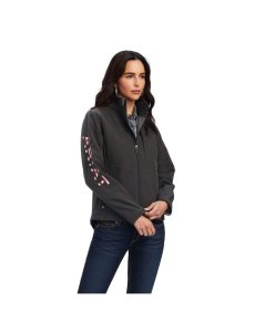 Chaquetas Ariat Team Patriot Softshell Grises | SOW372814