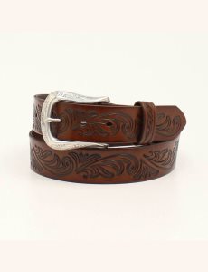 Cinturones Ariat Filigree embossed Marrom | SAV678021