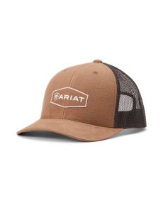 Gorras Ariat Hex Logo Patch Marrom | OVY913645