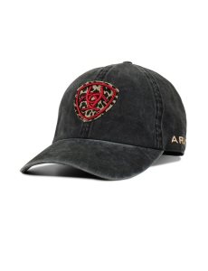 Gorras Ariat Shield Logo Negros | BVU843512