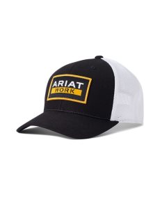 Gorras Ariat Trabajo Negros | VUT409681