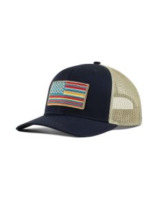 Gorras Ariat Usa flag patch logo Azul Marino | KQC631849