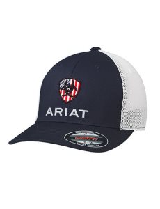 Gorras Ariat Usa flag shield logo Azul Marino | FXT637840