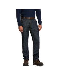 Jeans Ariat FR M4 Relaxed Stretch Duralight Workhorse Stackable Directo Leg Azules Oscuro | LPA421358