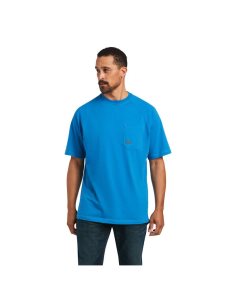 Ropa De Trabajo Ariat Rebar Algodon Strong T Shirts Multicolor | HAV680912