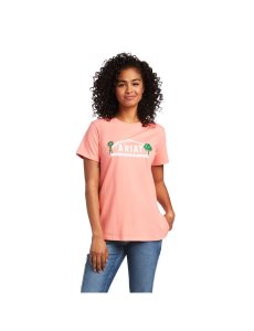 Ropa De Trabajo Ariat Rebar Algodon Strong Farm Estampados T Shirts Multicolor | KCR840975