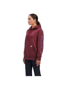 Ropa De Trabajo Ariat Rebar Estampados Hoodie Azul Marino | RGK180749