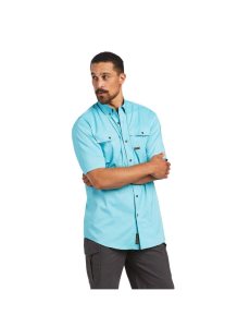 Ropa De Trabajo Ariat Rebar Made Tough VentTEK DuraStretch Trabajo Shirts Multicolor | SRY875249