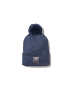 Ropa De Trabajo Ariat Rebar Pom Beanie Azules | RGF420693