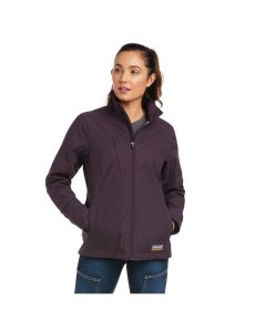 Ropa De Trabajo Ariat Rebar Stretch Lona Softshell Jackets Morados | YQE398724