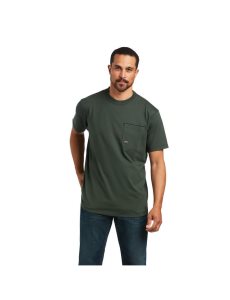 Ropa De Trabajo Ariat Rebar Workman T Shirts Multicolor | AQE386591