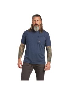 Ropa De Trabajo Ariat Rebar Workman T Shirts Multicolor | FIG126570