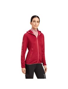 Sudadera Con Capucha Ariat Byron Full Zip Rojos | SOK124708