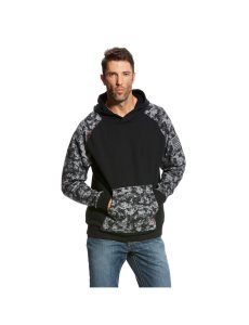 Sudadera Con Capucha Ariat FR DuraStretch Patriot Negros | ZUM027918