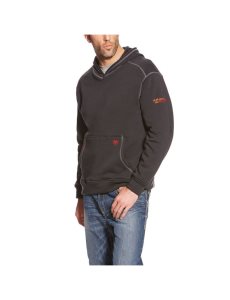 Sudadera Con Capucha Ariat FR Polartec Negros | MDT312876