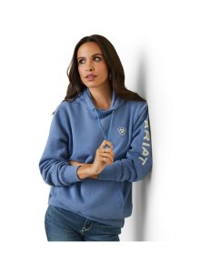 Sudadera Con Capucha Ariat Logo Azules | GYP249317