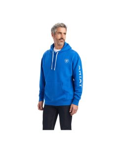 Sudadera Con Capucha Ariat Logo Azules Oscuro | TQO793621