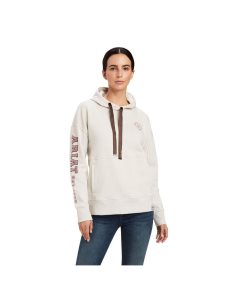 Sudadera Con Capucha Ariat Rabere Beige | YUV683174