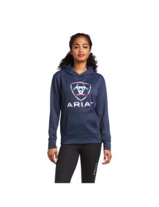 Sudadera Con Capucha Ariat Tek Azules | JDX295630