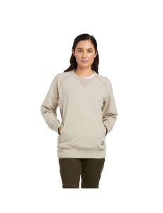 Sudaderas Ariat Rebar Workman Washed Fleece Beige | RFU783659