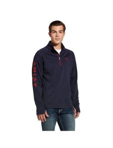 Sudaderas Ariat Tek Team 1/2 Zip Azul Marino | IES351498