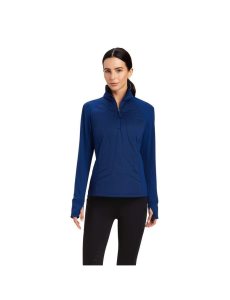 Sudaderas Ariat Venture 1/2 Zip Azules | LHB253741