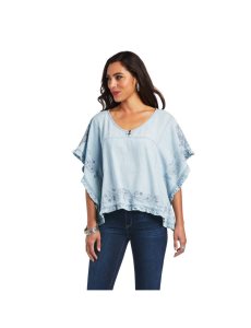 Tops Ariat Eden Azules Claro | IWY850479