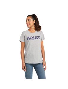 Tops Ariat REAL Tribal Lore Relaxed Tee Grises | PIN635094