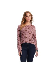 Tops Ariat Roping Multicolor | CKO126853